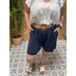 Pantalón Corto Fino   Cinto