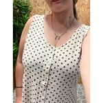 Vestido Midi Lunares