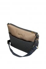 Bandolera grande con bolsillo frontal Studio