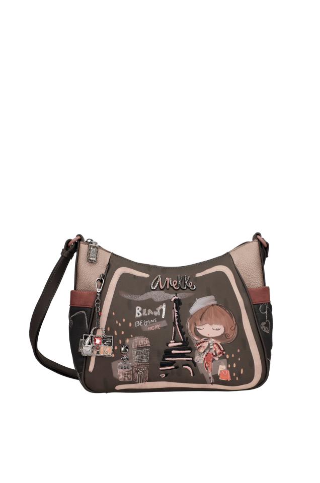 Bolso de hombro con bandolera grande Mademoiselle