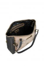 Bolso shopper con bandolera Studio