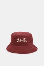 Gorro pescador reversible burdeos