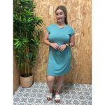 Vestido Básico Perlas en el Cuello