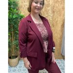 Blazer con Bolsillos detalle Botón Dorado