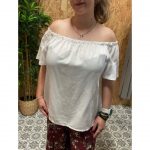 Blusa Cuello Fruncido