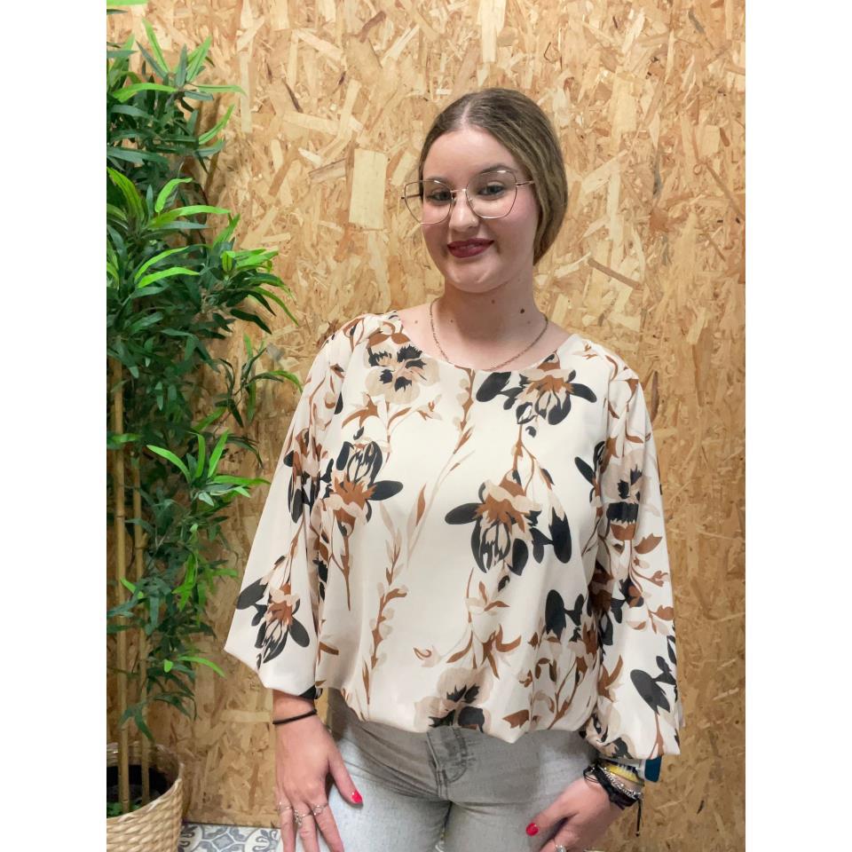 Blusa Estampada Viscosa