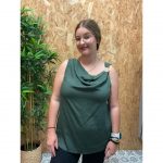 Blusa Hueco Adorno Dorado