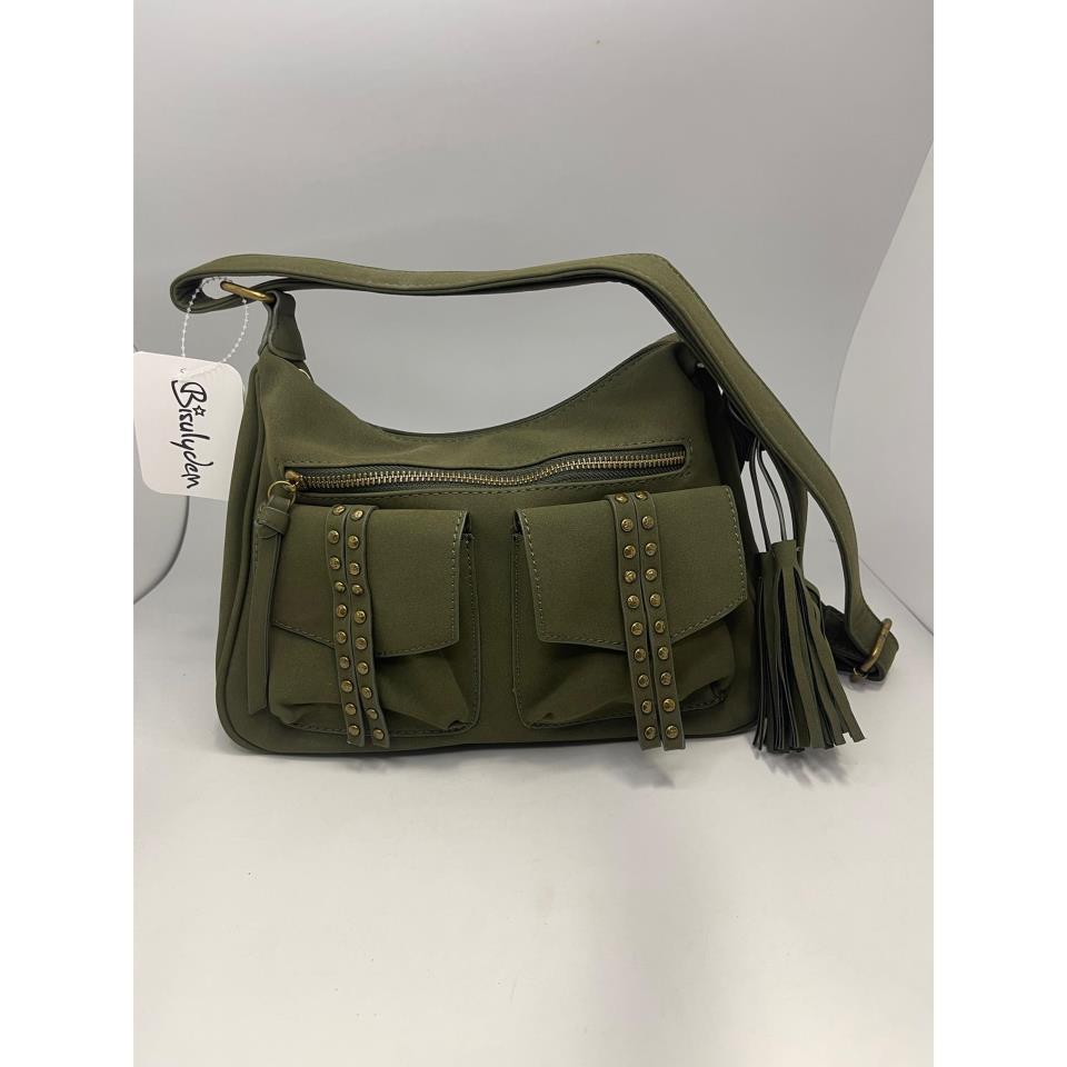 Bolsos 2 bolsillos delanteros con detalles dorados