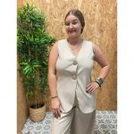 Chaleco Botones Dorados