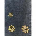 Pantalón Vaquero Flores Bordadas