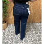 Pantalón Vaquero Flores Bordadas