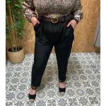 Pantalón Vestir con Vuelto   Cinto Camel