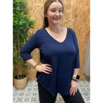 Blusa Básica Manga 3/4