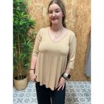 Blusa Básica Manga 3/4