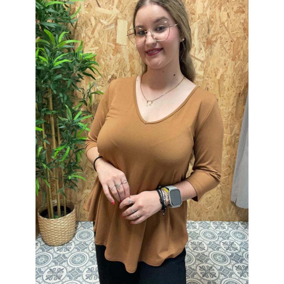Blusa Básica Manga 3/4