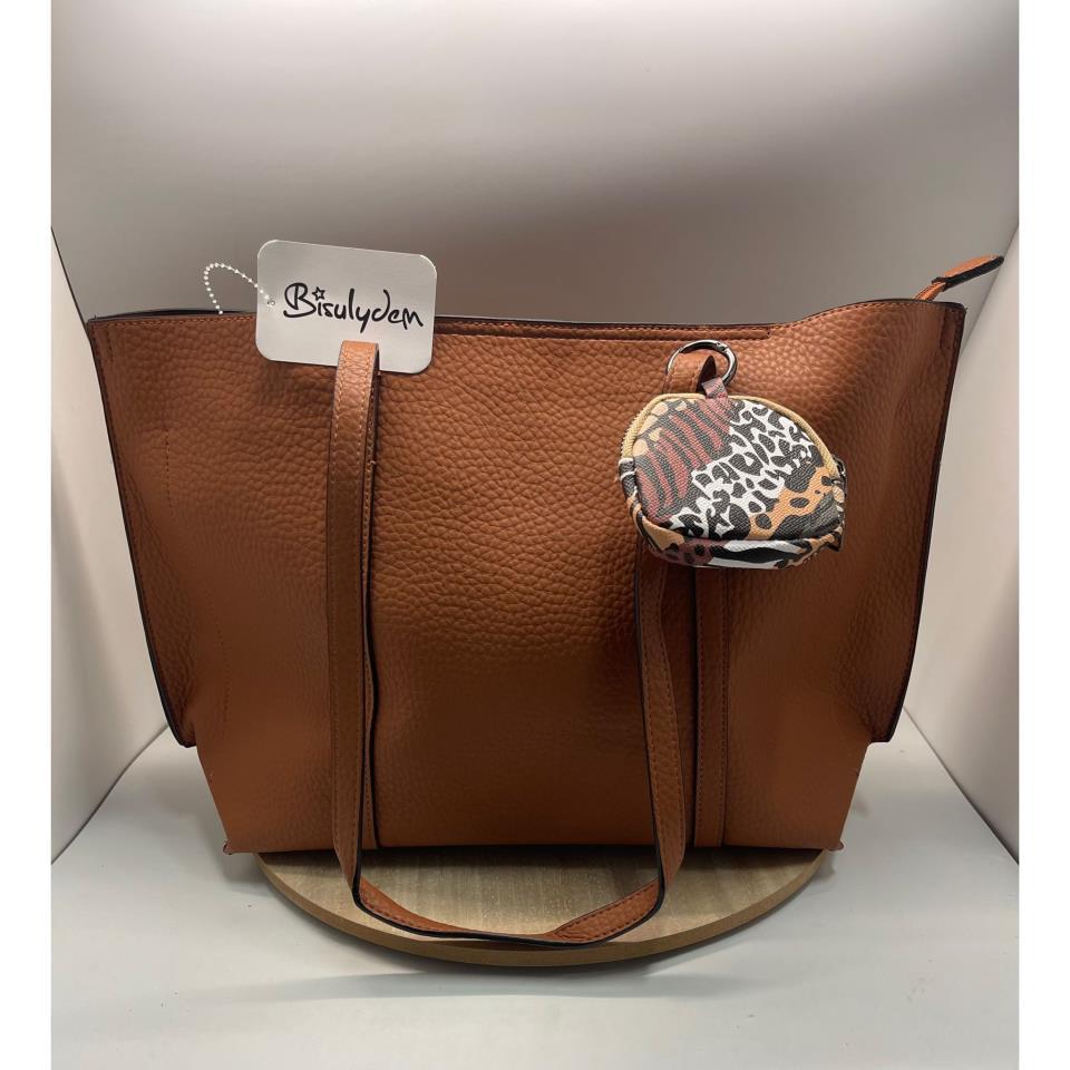 Bolso Grande   Monedero Animal Print