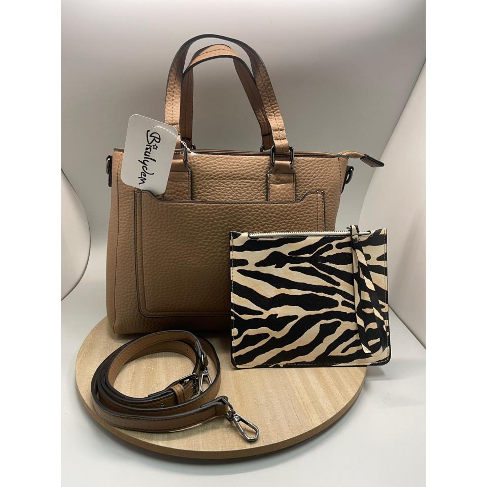 Bolso Mediano   Neceser Cebra