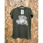 Camiseta Escarabajo con Flores