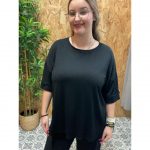 Camiseta Manga Corta Broche Dorado