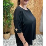 Camiseta Manga Corta Broche Dorado