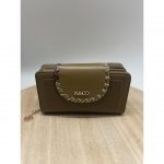 Cartera Mediana Solapa Trenzada