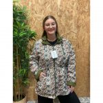 Parka Reversible de Flores