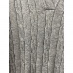 Vestido de Punto Espiga con Cuello Camisa