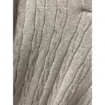 Vestido de Punto Espiga con Cuello Camisa