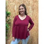 Blusa Básica Cuello en Pico