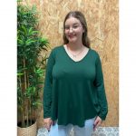 Blusa Básica Cuello en Pico