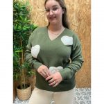 Jersey Punto Corazones Borreguito