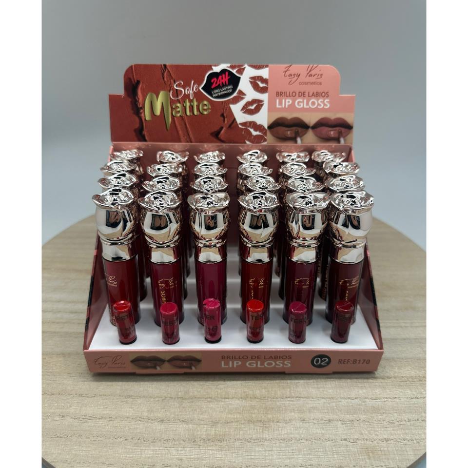 Lip Gloss 24 Horas Matte EASY PARIS