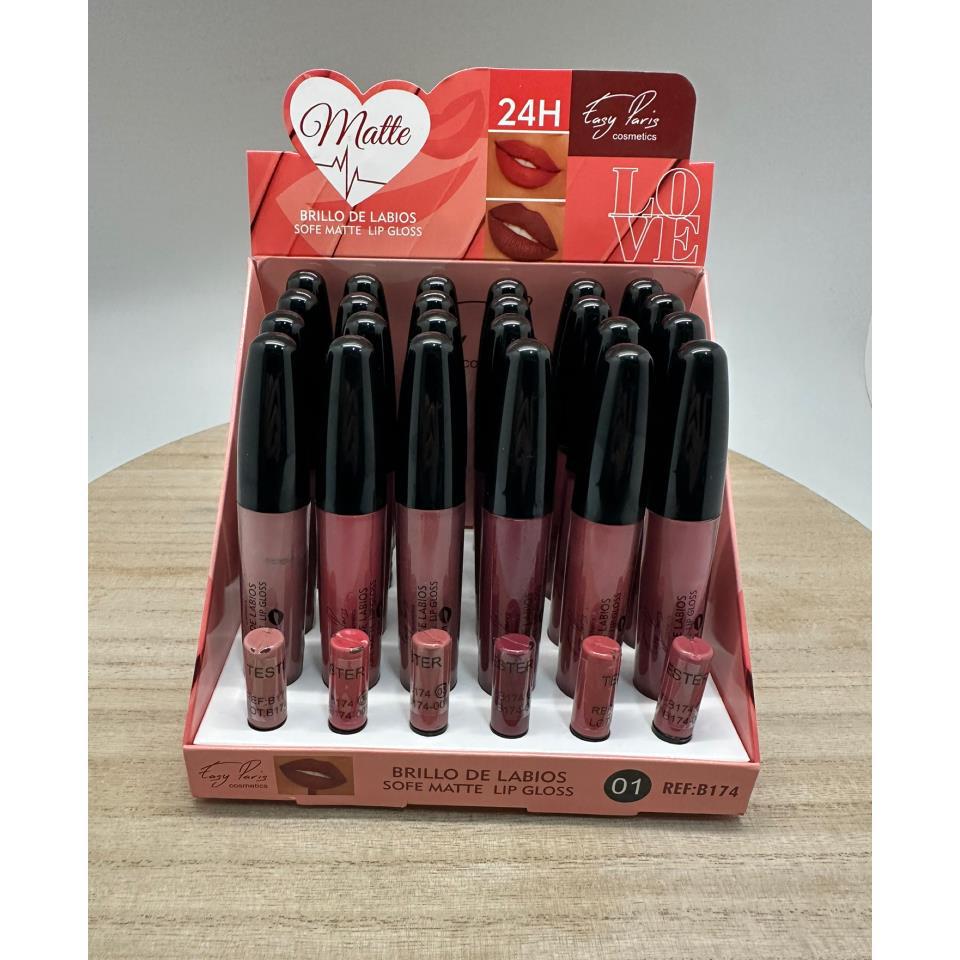 Lip Gloss 24 Horas Matte EASY PARIS
