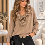 Camisa Abotonada con Vuelos - Imagen 3