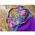 Bañador Liso con Pecho Estampado - Imagen 2