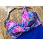 Bañador Liso con Pecho Estampado - Imagen 4