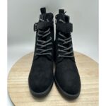 Bota Cordón Ante con Tacón - Imagen 9