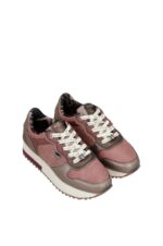 Deportivos plataforma rosa metálico - Imagen 6