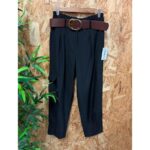 Pantalón Elegante Bolsillo Cargo   Cinto