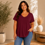Blusa Escote en Pico - Imagen 2