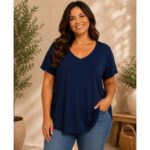 Blusa Escote en Pico - Imagen 3