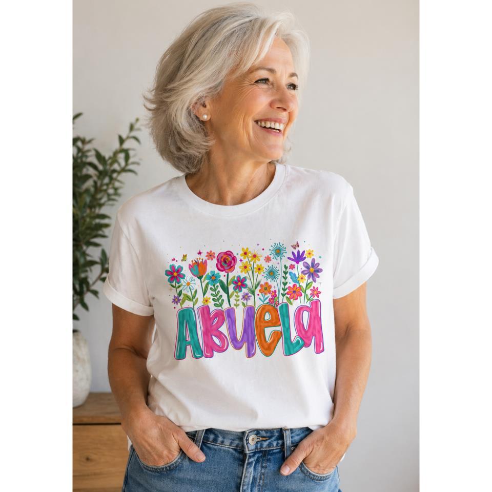 Camiseta Abuela Primavera
