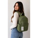 Mochila con Bolsillo y Cremallera