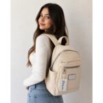 Mochila con Bolsillo y Cremallera