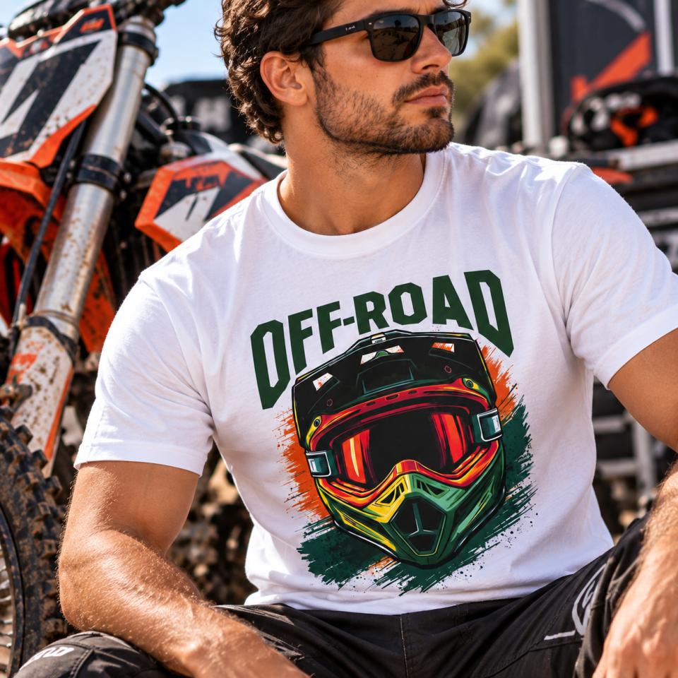 Camiseta Off Road Casco