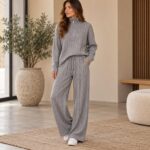 Conjunto Punto Bambula Jersey Cremallera  Pantalón