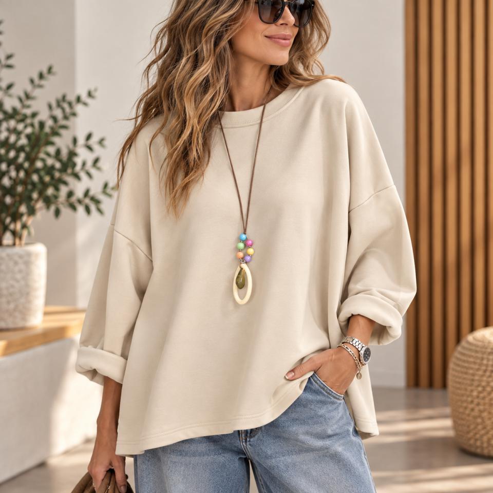 Sudadera Capa de Aire con Collar